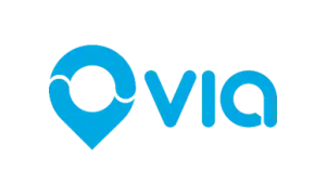 via logo
